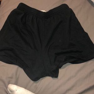 Black soffe shorts